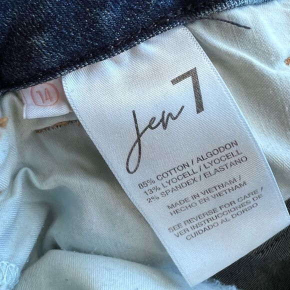 Jen7 By 7 For All Mankind Side Zip Ankle Skinny Jean - Picture 6 of 11